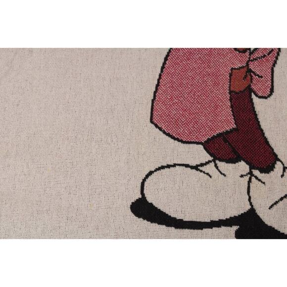 Disney Merry Christmas Mickey Mouse Pluto Tapestry Throw Blanket 48 x 66 - Picture 3 of 9